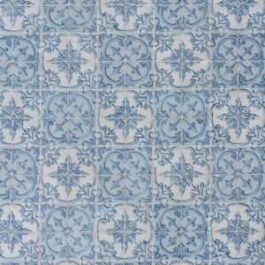 blue portuguese tiles as photography backdrops