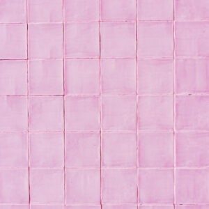 Różowe kafelkowe tło fotograficzne Flora do zdjęć kulinarnych i rękodzieła — mbackdrops